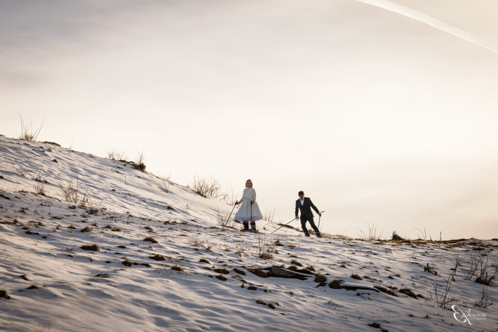 BeauvoirPhotographie Mariage chambery villechambery Lerevard BelevedereREvard photowedding neige dayafter funsession 01