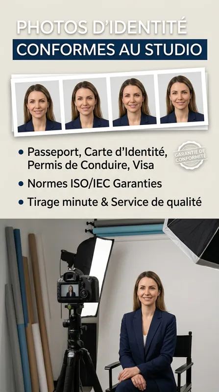 Photo d'identité à Chambéry (Savoie - 73) - Beauvoir Photographie - Aline Rassat